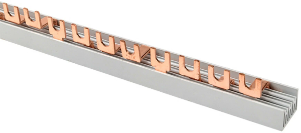Шина соединительная CHINT FORK (вилка), 3-полюсная, 63 А, 1 м