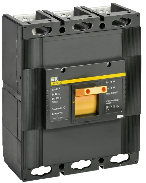 Автоматический выключатель ВА88-40 3Р 400А 35кА IEK