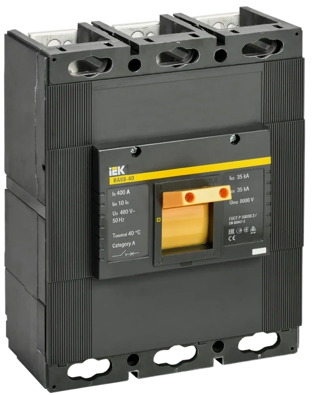 Автоматический выключатель ВА88-40 3Р 400А 35кА IEK