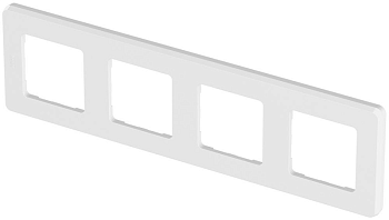 Рамка 4-местная Legrand INSPIRIA, белый