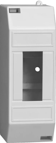 Корпус щита пластиковый IEK KREPTA3 КМПн 1/2, пломбируемый, навесной, без дверцы, белый, IP20 — фото, характеристики