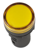 Лампа светосигнальная AD16DS(LED) 230VAC желтый d16мм IP54 IEK