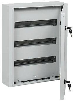 Щит распределительный навесной TITAN3 ЩРн-54 (540х440х120мм) металл IP54 IEK