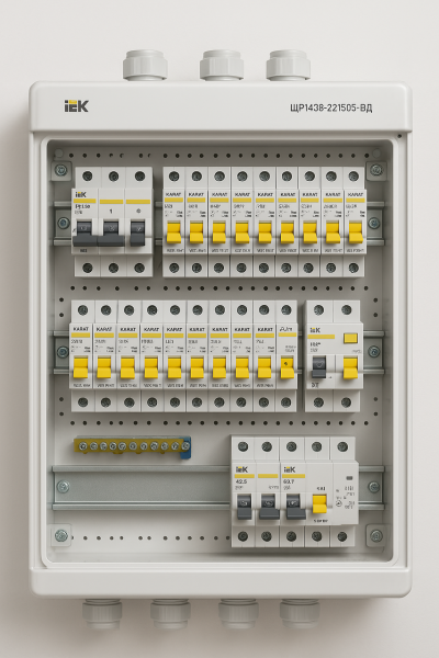 Пункт распределительный ЩР1124-2904-В 100А 4.5кА 400V IP31 РН IEK (ЩСТ-3)