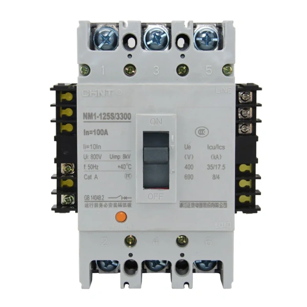 Автоматический выключатель NM1-125S/3Р 80A 25кА CHINT*