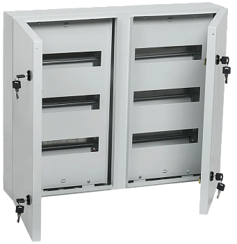 Щит распределительный навесной TITAN3 ЩРн-72 (540х660х120мм) металл IP54 IEK