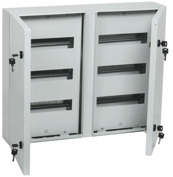 Щит распределительный навесной TITAN3 ЩРн-72 (540х660х120мм) металл IP54 IEK