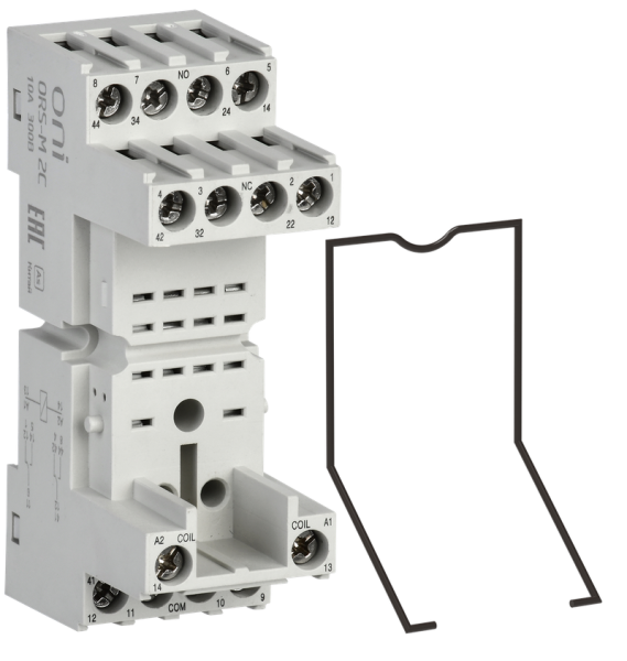 Розетка ORS-M 10А для реле ORM 2C ONI