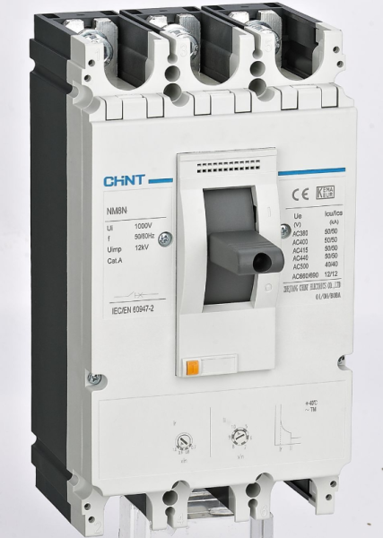 Автоматический выключатель NM8N-125S TM 3P 125А 50kA с регулируемым термомагнитным расцепителем (R) (CHINT) 271590