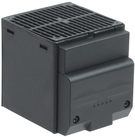 Обогреватель на DIN-рейку в корпусе 250Вт 230V AC/DC встроенный вентилятор IP20 IEK