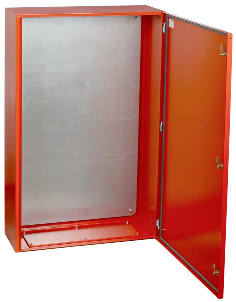 Щит монтажный металлический TITAN3 ЩМП-4-0 (800х650х250мм) красный У2 IP54 RAL 3020 IEK