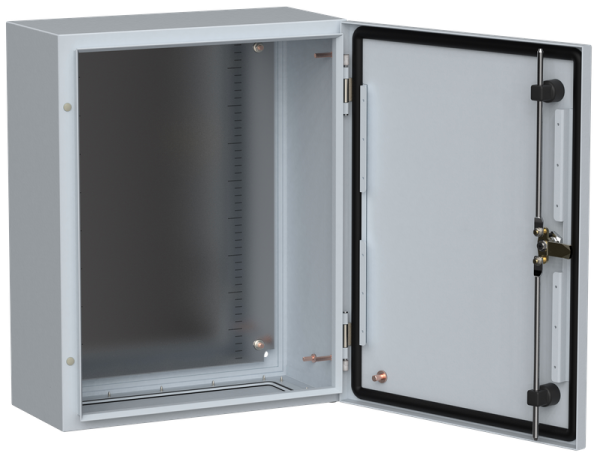 Щит монтажный металлический TITAN5 ЩМП-50.40.20 (500х400х200мм) уличный УХЛ1 IP66 IEK