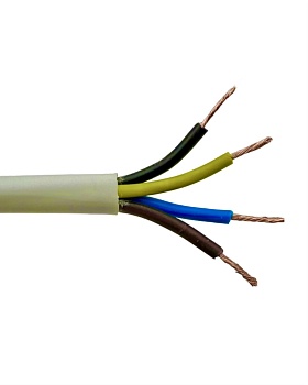 Провод соединительный ПВС, 4х2.5 мм², 0.38 кВ, Harmony Cable