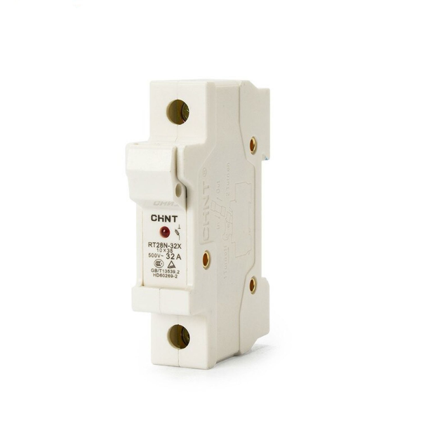 Держатель плавкой вставки с индикацией CHINT RT28N-32X, 1P, 10х38 мм
