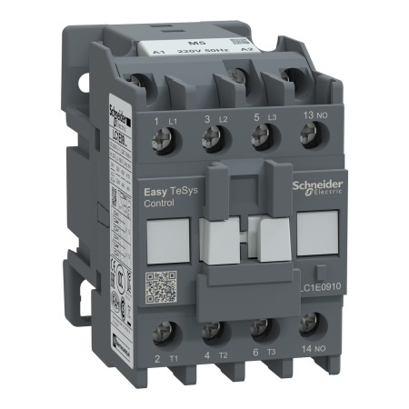 Контактор Schneider Easy TeSys, 3P, 18 А, 7.5 кВт, AC3, 1NO, катушка 230 В AC