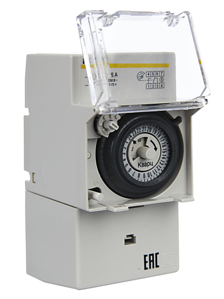 Таймер аналоговый ТЭМ181 16А 230VAC на DIN-рейку IEK