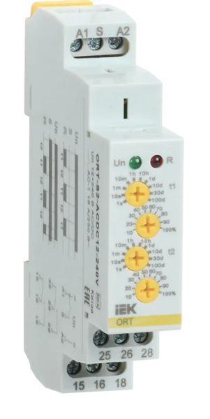 Реле циклическое ORT 2 конт. 12-240В AC/DC IEK