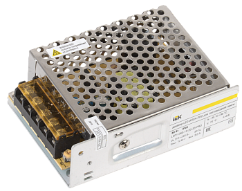 Драйвер LED IEK ИПСН-PRO, 60 Вт, 12 В, блок-клеммы, IP20
