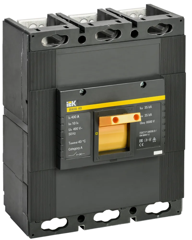 Автоматический выключатель силовой ВА88-40 3Р 500А 35кА 400V IEK