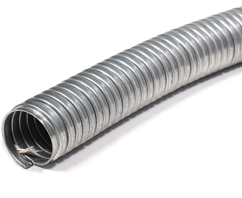Металлорукав ГОФРОМАТИК Р3-ЦХ 20мм без протяжки (50м/бухта) IP40 ЗЭТА