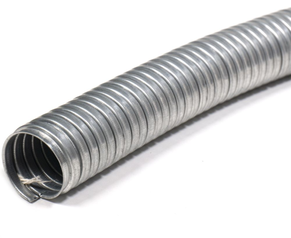 Металлорукав ГОФРОМАТИК Р3-ЦХ 20мм без протяжки (50м/бухта) IP40 ЗЭТА