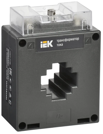 Трансформатор тока IEK ТТИ-30, 150/5 А, 5 ВА, 0.66 кВ, класс точности 0.5, проходной