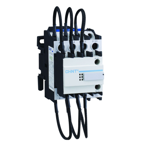 Контактор для компенсации реактивной мощности CJ19-2511 3Р 12кВАр Uупр=230VAC 1NO+1NC CHINT