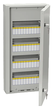 Щит распределительный навесной TITAN3 ЩРн-48 (670х330х120мм) металл IP54 IEK