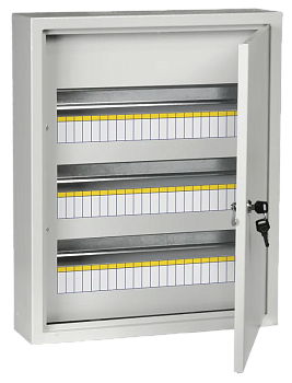 Корпус металлический IEK TITAN3 ЩРн-54, 540х440х120 мм, IP31