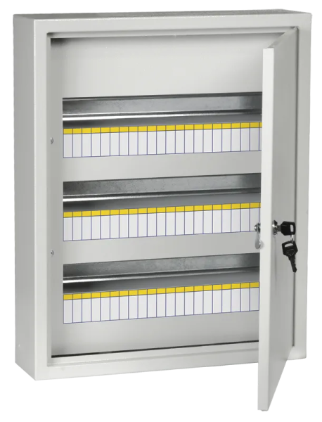 Корпус металлический IEK TITAN3 ЩРн-54, 540х440х120 мм, IP31