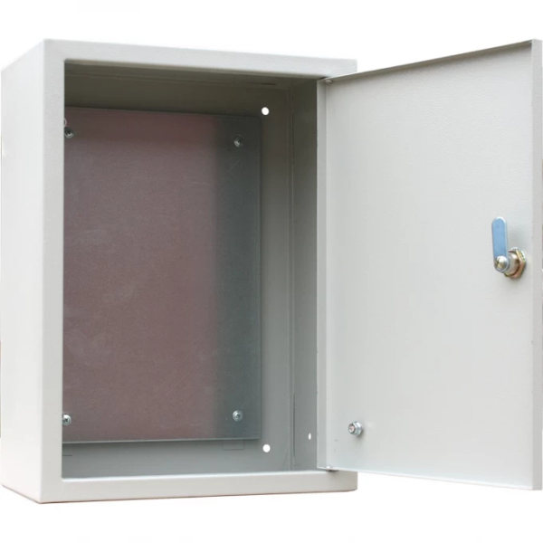 Щит монтажный металлический ЩМП-04 (400х300х220мм) навесной IP31 RUCELF