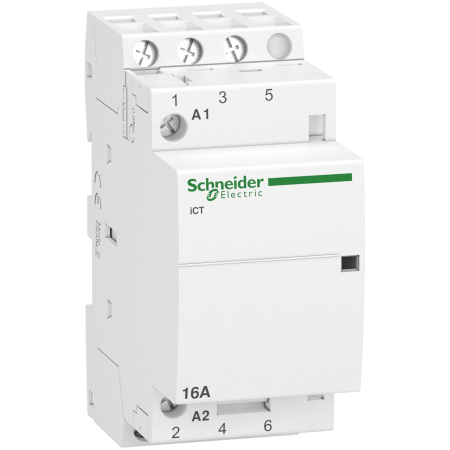 Модульный контактор Schneider Acti9 iCT, 3Р, 16 A, АС-7, 3NO, катушка 230 В AC