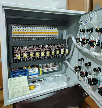 Щит управления обогревом ЩУОБ8506-2935-OTR 125А 25кА 400/230В IP54 (автоматический) (ЩСт.п-2)