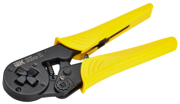 Клещи обжимные IEK КО-03Е, квадрат, 6.0-16 мм²