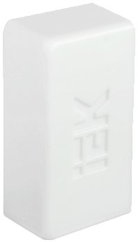 Заглушка IEK ELECOR КМЗ, 40х25 мм, 4шт/комплект, белый