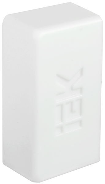 Заглушка IEK ELECOR КМЗ, 40х25 мм, 4шт/комплект, белый