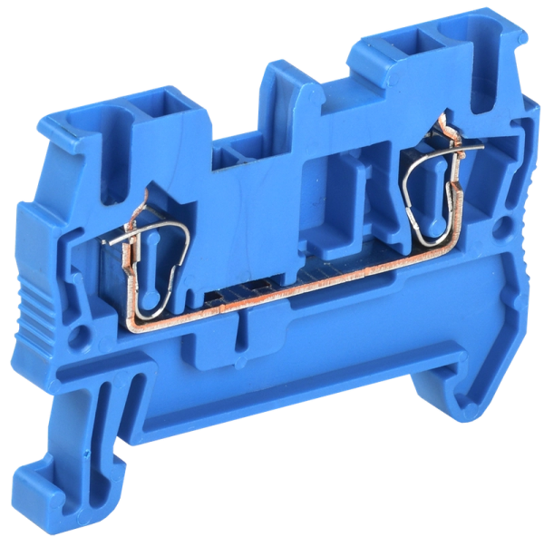 Клемма пружинная КПИ 2в-2.5мм2 31А 800V синяя IEK