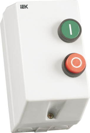 Контактор-пускатель в оболочке КМИ10960 3Р 9А 4кВт АС3 Uупр=400VAC IP54 IEK