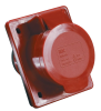 Розетка силовая встраиваемая IEK ССИ-424, 3P+PE, 32 А, 400 В, IP44
