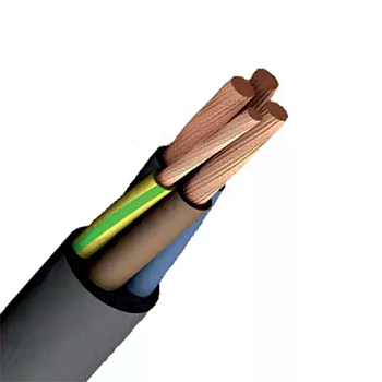 Кабель силовой гибкий КГтп 3х6+1х4мм2 0.66kV HCable