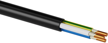 Кабель силовой ВВГнг-LSLTx, 3х1.5 мм², 1 кВ, ГОСТ, Harmony Cable