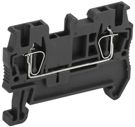 Клемма пружинная КПИ 2в-2.5мм2 31А 800V черная IEK