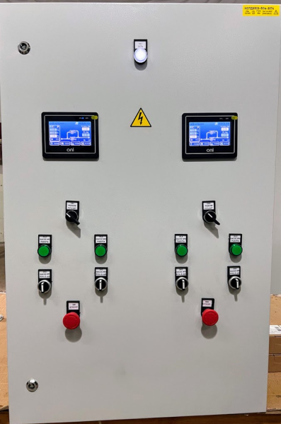 Насосная станция НСПД8521-2674 1.5кВт 4А 10кА 400V HMI панель IP54