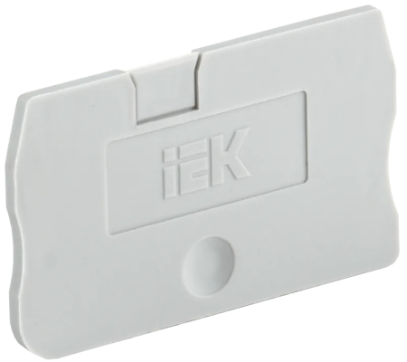 Заглушка для клемм КПИ 2в-1.5/2.5мм серая IEK