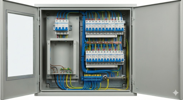 Щит учетно-распределительный ЩУРЭ1148-242200-Д 40А 6/4.5кА 400/230V IP31 CHINT (КПП ВРУ)