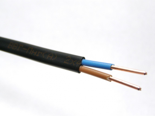 Кабель силовой ВВГнг, 2х1.5 мм², 1 кВ, ГОСТ, Harmony Cable