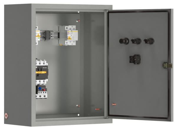 Щит управления обогревом ЩУОБ8503-2202 РТ-200 БПДО 240А 4.5кА 400/230V IP54 (ШОВ)