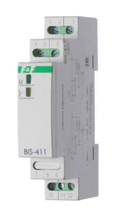 Реле импульсное BIS-411 16А 230В AC 1SPDT F&F