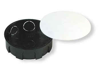 Коробка распаячная Wessen У-192, 106х36 мм,  для скрытой проводки, с крышкой